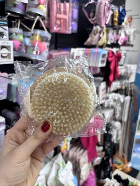 فرشاة خشب للاستحمام 🫧🧴